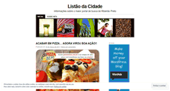 Desktop Screenshot of listaodacidade.wordpress.com
