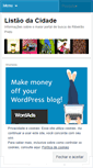 Mobile Screenshot of listaodacidade.wordpress.com