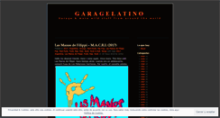 Desktop Screenshot of garagelatino.wordpress.com