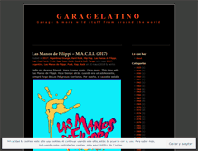 Tablet Screenshot of garagelatino.wordpress.com