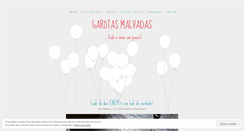 Desktop Screenshot of garotasmalvadasblog.wordpress.com