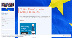 Desktop Screenshot of eublogg.wordpress.com