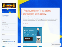 Tablet Screenshot of eublogg.wordpress.com