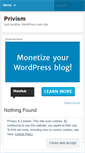 Mobile Screenshot of privism.wordpress.com