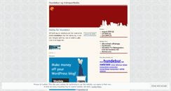 Desktop Screenshot of hundebur.wordpress.com