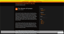 Desktop Screenshot of markwhiteking.wordpress.com