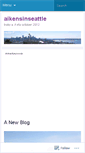 Mobile Screenshot of aikensinseattle.wordpress.com