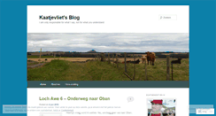 Desktop Screenshot of kaatjevliet.wordpress.com