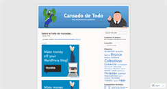 Desktop Screenshot of cansadodetodo.wordpress.com