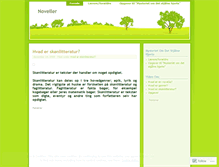 Tablet Screenshot of novelle1.wordpress.com