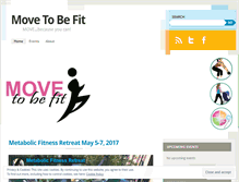 Tablet Screenshot of movetobefit.wordpress.com