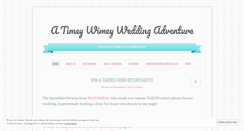 Desktop Screenshot of doctorwhowedding.wordpress.com