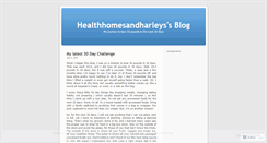 Desktop Screenshot of healthhomesandharleys.wordpress.com