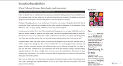 Desktop Screenshot of bossygardenerbabbles.wordpress.com