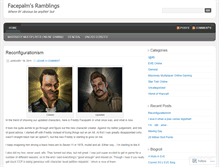 Tablet Screenshot of freddyfacepalm.wordpress.com