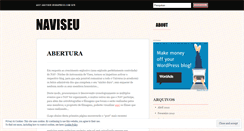 Desktop Screenshot of naviseu.wordpress.com