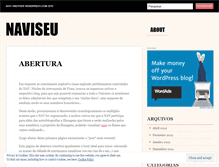 Tablet Screenshot of naviseu.wordpress.com