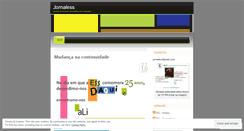 Desktop Screenshot of jornaless.wordpress.com