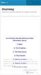 Mobile Screenshot of imanwayen.wordpress.com
