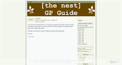 Desktop Screenshot of gpnest.wordpress.com