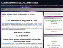 Tablet Screenshot of caramendapatkanjellygamatdikudus.wordpress.com