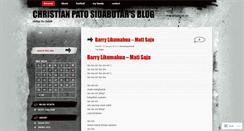 Desktop Screenshot of christianpato.wordpress.com