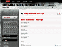 Tablet Screenshot of christianpato.wordpress.com