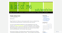 Desktop Screenshot of abitofmelac.wordpress.com