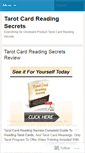 Mobile Screenshot of blogtarotcardreading.wordpress.com