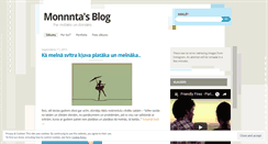 Desktop Screenshot of monnnta.wordpress.com