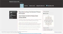 Desktop Screenshot of margaritastudios.wordpress.com