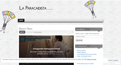 Desktop Screenshot of laparacaidista.wordpress.com