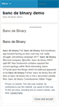 Mobile Screenshot of find.bancdebinarydemo.wordpress.com