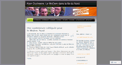Desktop Screenshot of alainduchesne.wordpress.com