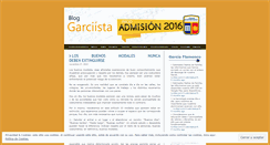 Desktop Screenshot of garciaflamenco.wordpress.com