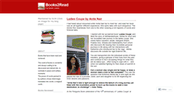 Desktop Screenshot of books4read.wordpress.com