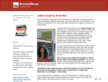 Tablet Screenshot of books4read.wordpress.com
