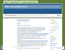 Tablet Screenshot of profcaradams.wordpress.com
