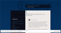 Desktop Screenshot of littleburstsofinspiration.wordpress.com