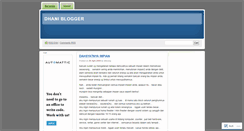 Desktop Screenshot of bannerku.wordpress.com
