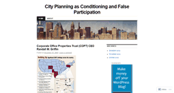 Desktop Screenshot of cityplanningasconditioning.wordpress.com