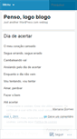 Mobile Screenshot of pensologoblogo.wordpress.com