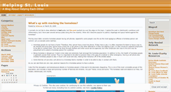 Desktop Screenshot of helpingstlouis.wordpress.com