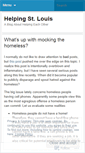 Mobile Screenshot of helpingstlouis.wordpress.com