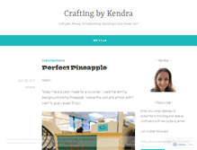 Tablet Screenshot of kendraj78.wordpress.com