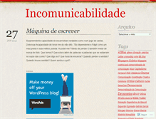 Tablet Screenshot of dezminutosdesolidao.wordpress.com