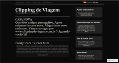 Desktop Screenshot of clippingdeviagem.wordpress.com