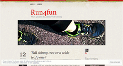 Desktop Screenshot of funandrun.wordpress.com