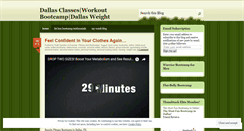 Desktop Screenshot of jbfitnessbootcamp.wordpress.com