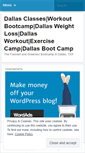 Mobile Screenshot of jbfitnessbootcamp.wordpress.com